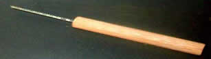 broken key extractor tool wooden handle