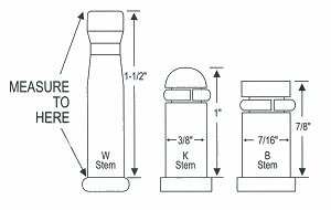 How to measure your stem 